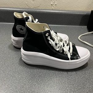 Platform high top converse